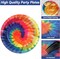 200-Piece Tie-Dye Party Tableware Set for 50 Guests – Includes Colorful Plates, Napkins, and Disposable Dinnerware. Perfect for Tie-Dye Themed Parties, Birthdays, Baby Showers, Graduations, and Fun Celebrations.